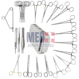 Base de instrumentos quirúrgicos Kit de paquete de esterilización Juego de instrumentos quirúrgicos veterinarios Eliminación de ovarios por Med Innovation - Product Image 5