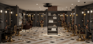 เฟอร์นิเจอร์ร้านตัดผมไม้สไตล์โมเดิร์น Decors All - ทนทาน เป็นมิตรกับสิ่งแวดล้อม ปรับได้ มีพื้นที่เก็บของหลายจุด พับเก็บได้ พกพาสะดวก เหมาะสำหรับอพาร์ทเม้นท์ - Product Image 3