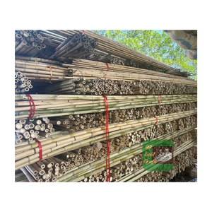 เสาไม้ไผ่ธรรมชาติขนาดใหญ่สำหรับตกแต่งการก่อสร้างด้วยราคาที่ถูกที่สุดจากข้อมูลทองคำ99 - Product Image 1