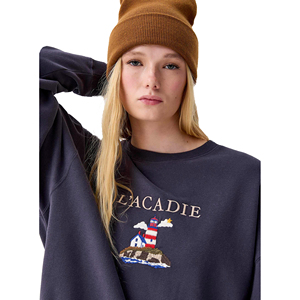 Sweat-shirt taille femme haute qualité 100% coton écologique pour vêtements d'hiver décontractés avant Option personnalisée disponible multicolore - Product Image 1
