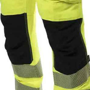 Pantalones DE TRABAJO reflectantes impermeables de alta visibilidad para hombre, pantalones de seguridad 2025 fluorescentes con múltiples bolsillos para hombre - Product Image 5