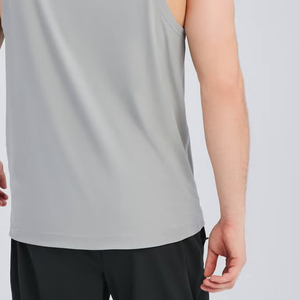 Haute qualité personnalisé hommes sans manches débardeurs respirant coton Streetwear maillots prix de gros - Product Image 4