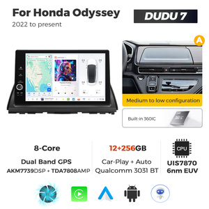 Reproductor Multimedia para Automóvil NaviFly DUDUAUTO DUDU7 7870 con Pantalla de 11.5 Pulgadas para <span class=keywords><strong>Honda</strong></span> <span class=keywords><strong>Odyssey</strong></span> <span class=keywords><strong>2022</strong></span> con Cámara de 360 Grados y DVR - Product Image 3
