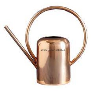 Boîtes d'irrigation à eau élégantes en cuivre plaqué aspect attrayant Design unique avec poignée Canne de grande taille de qualité supérieure faite à la main - Product Image 1