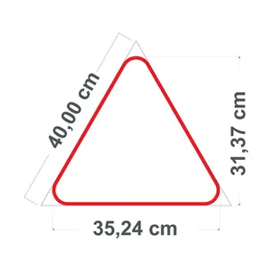 Panneau de signalisation routière réfléchissant en aluminium T-12 pour passage scolaire, panneau de sécurité routière pliable pour utilisation sur route - Product Image 2