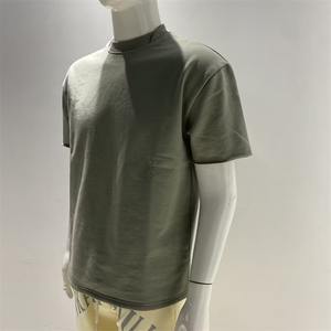 T-shirt en éponge française pour homme en coton biologique 100% Boxy Fit Oversized Heavyweight 300 GSM - Product Image 1