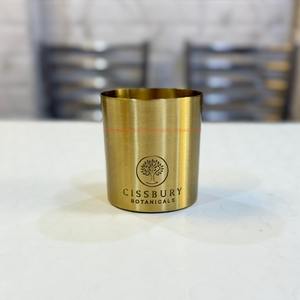 Tarro de vela personalizado de forma redonda hecho de metal puro utilizado para la decoración del hogar con logotipo personalizado que lo hace más atractivo - Product Image 3