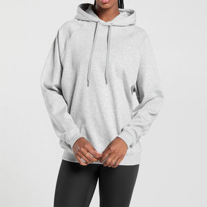 Ropa de calle de alta calidad, Sudadera con capucha de diseño personalizado para mujer, ropa informal para la temporada de otoño, cuello con capucha de Material de poliéster/algodón - Product Image 1