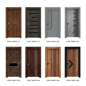 Porte en bois contemporaine conçue par des experts pour une utilisation intérieure et extérieure dans les maisons, les bureaux, les hôtels Taille personnalisée et finition de qualité supérieure - Product Image 6