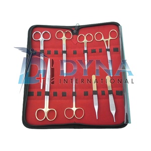 KIT d'instruments de chirurgie vétérinaire T/C, 9 pièces, en carbure de tungstène pour INSTRUMENTS de chirurgie vétérinaire et générale - Product Image 1
