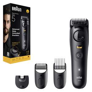 Recortadora de Barba Eléctrica Ultra para Hombre con Cuchilla Afilada, 4 Accesorios, 120 Min de Duración de Batería, 40 Longitudes, Resistente al Agua IPX7, Afeitadora Inalámbrica - Product Image 6