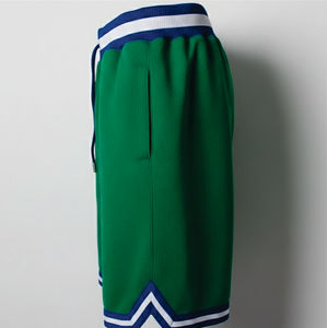 Pantalones Cortos de Baloncesto Personalizados con Nombre de Equipo, de Malla de Poliéster de Secado Rápido, Estilo Retro para Hombre, con Forro - Product Image 4