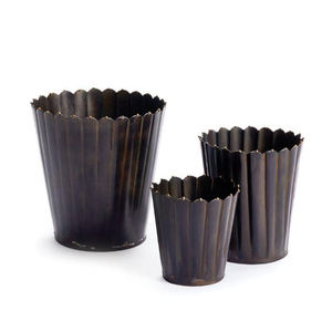 Florero personalizable de metal Diseño hecho a mano Florero galvanizado Venta en precio al por mayor para Decoración - Product Image 2