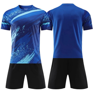 เสื้อฟุตบอลสำหรับผู้ชายเสื้อฟุตบอลเสื้อเจอร์ซี่พิมพ์ลายระบายอากาศได้ชุดฝึกคลาสสิก - Product Image 3
