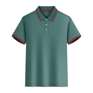 Polo uni de haute qualité pour hommes, t-shirts vierges à manches courtes pour le sport, polo de golf décontracté pour la vente en gros - Product Image 1