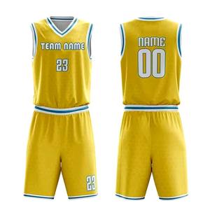 Uniforme de maillot de basket-ball respirant de haute qualité au prix de gros - Product Image 5