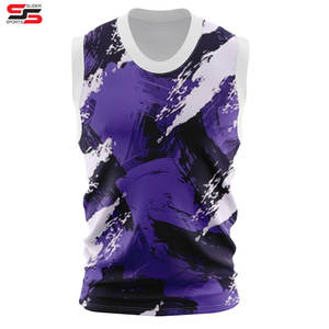 Tenue de basketball respirante à la mode pour adultes, grande taille, avec logo/couleur personnalisés, vente en gros - Product Image 1