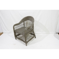 Fauteuil de jardin en polyrotin PE moderne et durable, meilleur prix du fabricant vietnamien, pour l'extérieur, le salon, la villa