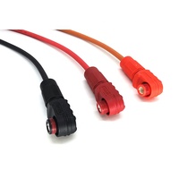 Connecteur Amphenol Radlock HV SurLok Plus IP67 étanche DC 120A mâle/femelle, câble d'alimentation PA66