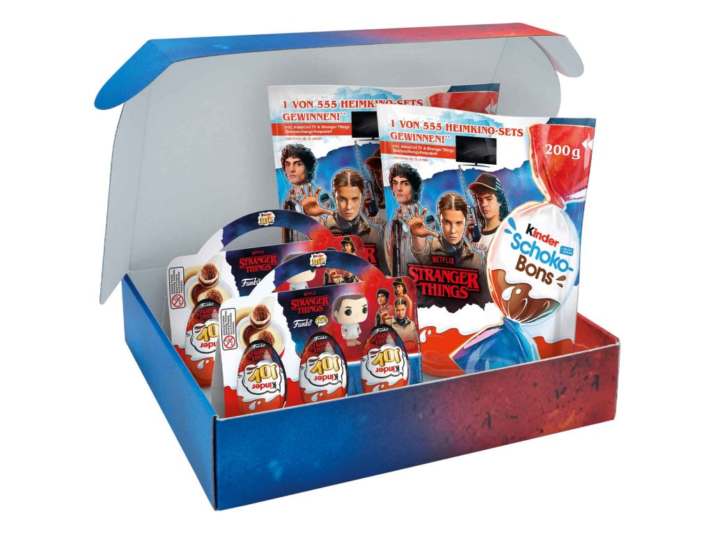 20個 Stranger Things Kinder Joy キンダージョイ Kinderr Joy Chocolate Eggs Stranger Things Edition 24 x 20g