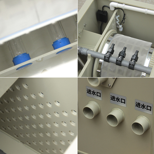 Cowater 30 T/hr Koi étang Filtration lampe UV K5 médias lit mobile tambour filtre combiner Filtration - Product Image 3