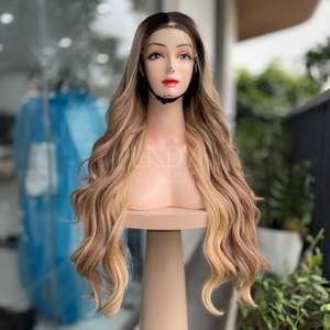 Perruque Lace Front Cheveux Humains Vietnamiens 100% Naturels de Qualité Supérieure, Cheveux Ondulés - Product Image 5