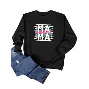 Sudaderas de mujer de alta calidad Color sólido liso cuello redondo cómodo algodón polar pulóver deportes Fitness gimnasio y uso diario - Product Image 3