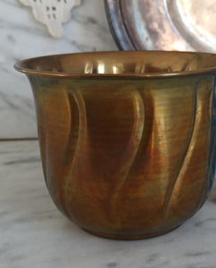 Solid Quality <b>Aluminum</b> Pots Planter Modern Styles Polished Finish Flower Vase <b>Container</b> Indoor/Outdoor Use Desktop Decoration - Product Image 4