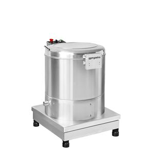 Essoreuse à salade électrique commerciale - 20L - 35kg/h - 230V - 370W - 1400 tr/min - Acier inoxydable - incl. tuyau de drainage - Product Image 1