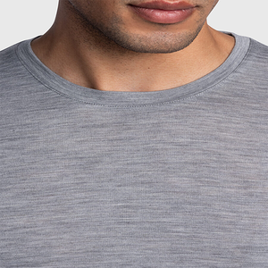 T-shirt slim 100% coton de haute qualité avec logo imprimé personnalisé, course à pied au design uni, vente en gros Option surdimensionnée disponible - Product Image 2