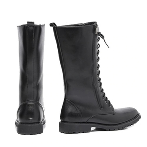 Bottes d'équitation en cuir pour homme, nouvelle mode 2026, logo personnalisé, bonne qualité, respirantes, bottes d'équitation en cuir de qualité supérieure - Product Image 5