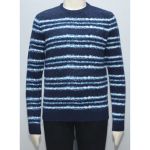 OEM ODM Custom Wool Winter Men's O-Neck Long Sleeve Jacquard <b>Pullover</b> <b>Sweater</b>-Quick Dry Anti-Shrink Breathable Anti-Pilling - Product Image 3