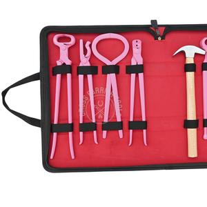 ชุดอุปกรณ์ตัดแต่งกีบม้า 15 นิ้ว คีมตัดกีบม้า ค้อนตอก ใบมีดแคบ มีดห่วงพร้อมตะขอและที่ขัด - Product Image 2