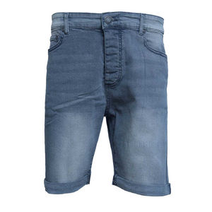 Pantalones cortos de mezclilla de lona para hombre de diseño personalizado de alta calidad patrón sólido desgastado juguetón 100% algodón Vintage transpirable secado rápido - Product Image 6