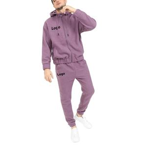 Tendencia Diseño personalizado Logo Color Hombres Chándal de algodón Envío rápido Moda Sudadera con capucha Joggers Set ODM Diseño Gym Wear MUKKA SPORTS - Product Image 1