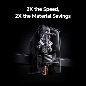 Impresora FDM Automática Anycubic Kobra X, Impresora Portátil Industrial de Etiquetas y Tarjetas con Conexión USB, Garantía de 1 Año para PLA - Product Image 2