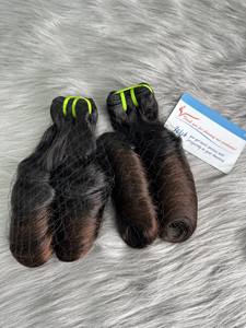 Extensions de cheveux en machine à boucles rebondissantes douces et soyeuses de haute qualité provenant de l'usine du Vietnam Prix de gros - Product Image 3