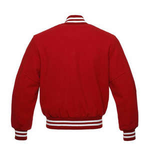Venta caliente personalizado estilo fresco polar invierno Varsity chaqueta béisbol bombardero cuero Varsity chaquetas para hombres - Product Image 2