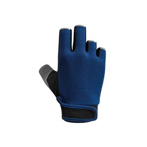 Guantes de medio dedo transpirables y cómodos para hombre y mujer, protectores de manos acolchados de espuma, a precio barato - Product Image 4