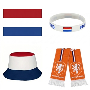 Accesorios para Fanáticos del Fútbol Mundial de Holanda 2026, Productos de Mercancía, Souvenirs, Banderas, Gorras, Bufandas, Pulseras, Regalos - Product Image 1