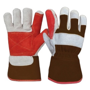 Gants de sécurité en cuir de vachette pleine fleur de qualité supérieure, confortables, réfléchissants, pour ébénistes canadiens, protection des mains pour les ménages - Product Image 5