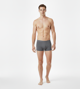 Calzoncillos de Algodón para Hombre, Color Gris Neutro, Cómodos, Transpirables, Tejido Elástico, Diseñados para un Uso Diario Equilibrado - Product Image 6