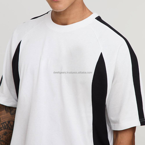 T-shirt décontracté à manches longues pour homme, personnalisé, 100% coton, impression numérique, écologique, séchage rapide, respirant, tissu satiné 200g, OEM - Product Image 2
