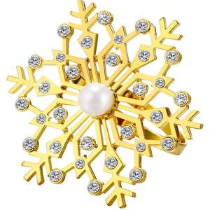 Rond de serviette élégant pour la maison, hôtel, fêtes de mariage, prix de gros, qualité supérieure, Noël - Product Image 3