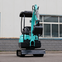 Compact pour machines à chenilles, idéal pour les projets agricoles, d'aménagement paysager et de construction |   Mini-excavatrice importée WOMI-15, petite pelleuse
