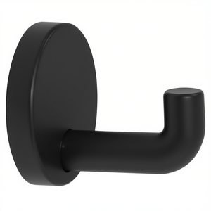 HEWI Single Hook 801.90.010 30 mm Single Projection Jet Black Polyamide 90 Wall Hook & Coat <b>Rack</b> 40 mm - Product Image 3