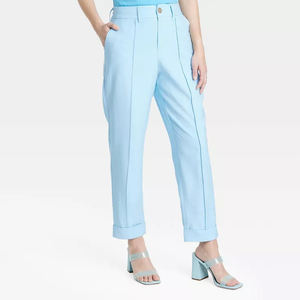 กางเกงวิ่งขาบานสำหรับผู้หญิงกางเกงสเวตเตอร์ระบายอากาศแบนมีเชือกผูกสำหรับใช้กลางแจ้ง - Product Image 5