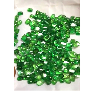 237 pièces de Tsavorite naturelle 4x3mm 5x3mm6 x4mm octogone Cabochon 104 Cts Lot Iroc ventes haute qualité lâche pierres précieuses cabine US $332 - Product Image 2