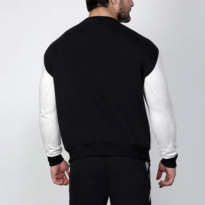 Fabricant OEM Concevez votre propre style hommes survêtements coton matériel en vrac quantité prix de gros survêtement en couleur contrastée - Product Image 5