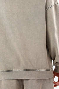 Sweats à capuche en molleton délavé pour hommes, qualité durable, 100% coton, légers, respirants, impression de logo personnalisée, conception OEM - Product Image 5